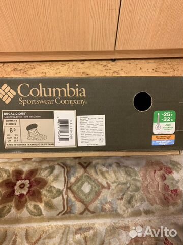Продам зимние женские ботинки columbia