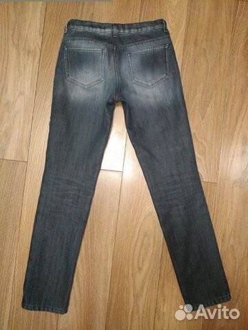 Подростковые утеплённые джинсы женские Подростковые утеплённые джинсы женские