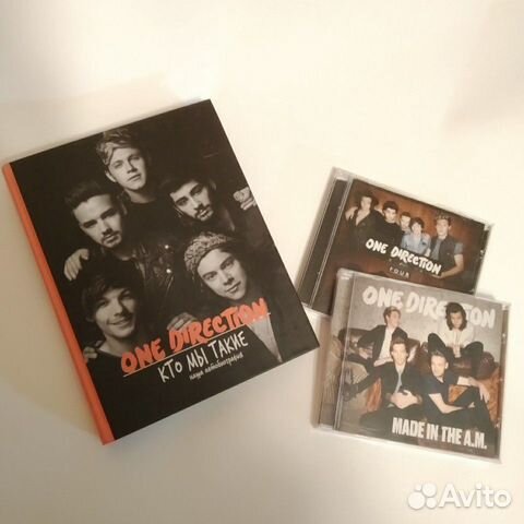 Книга One Direction Кто мы такие + /CD диски Four