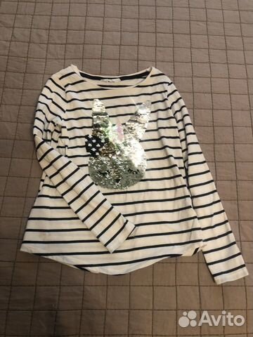 Футболка с длинным рукавом H&M