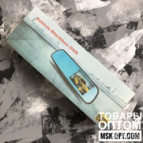 Видеорегистратор зеркало с камерой заднего вида