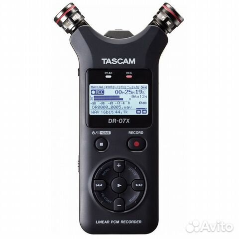 Портативный рекордер Tascam DR-07X Портативный рекордер Tascam DR-07X
