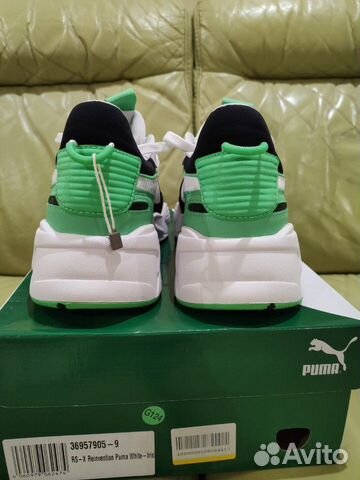 Кроссовки puma RS-X Reinvention Green Кроссовки puma RS-X Reinvention Green