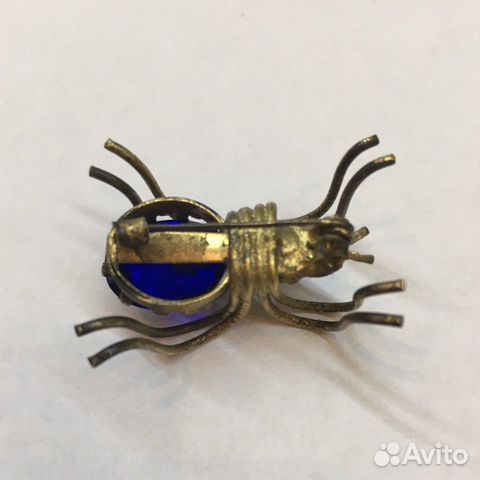 Винтаж: брошь паук СССР