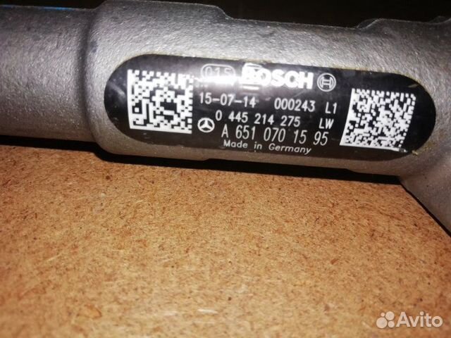 Топливная рампа Mercedes Vito W639 2.2 CDI 2015 Топливная рампа Mercedes Vito W639 2.2 CDI 2015