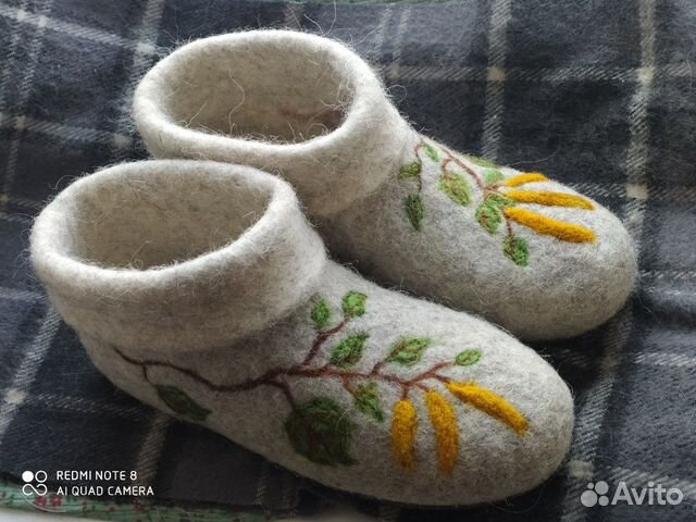 Тапочки валеные Тапочки валеные