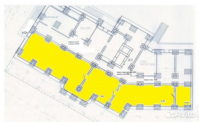 Сдам помещение свободного назначения, 207 м²