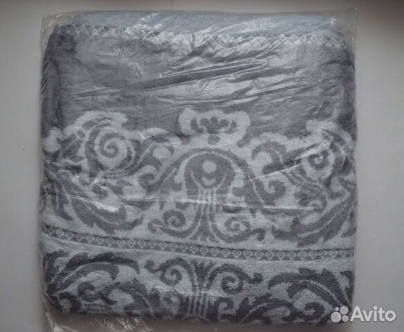 Банное махровое полотенце 100х150 см