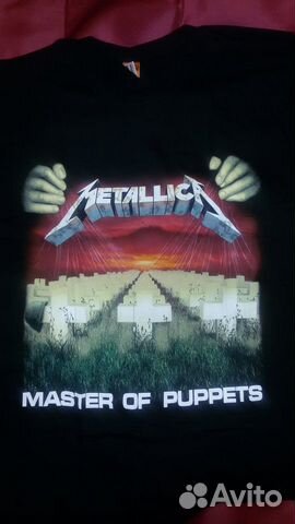 Футболка группы Metallica Футболка группы Metallica