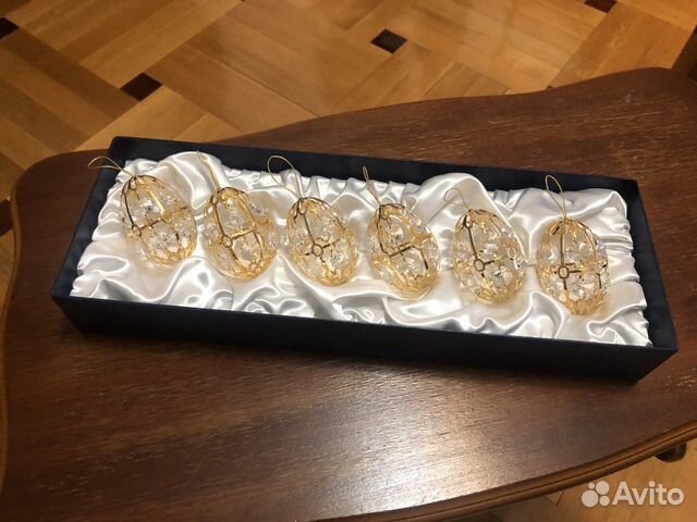 Набор Faberge из 6-ти ёлочных игрушек (нов.) Набор Faberge из 6-ти ёлочных игрушек (нов.)