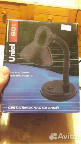 Светильник настольный Uniel TLi-201. 60w Новый Светильник настольный Uniel TLi-201. 60w Новый