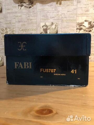 Туфли мужские fabi