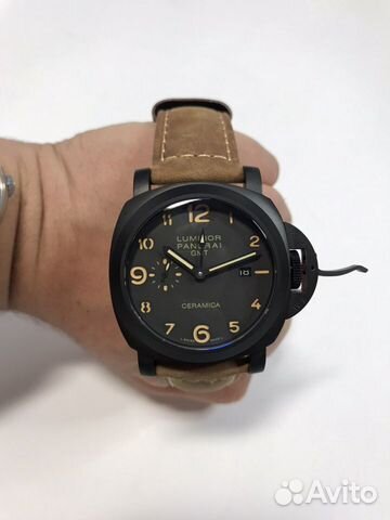 Часы мужские Panerai Luminor GMT механика