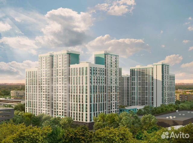 2-к квартира, 60.8 м², 22/25 эт. 2-к квартира, 60.8 м², 22/25 эт.
