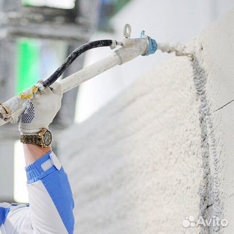 Mechanized plaster