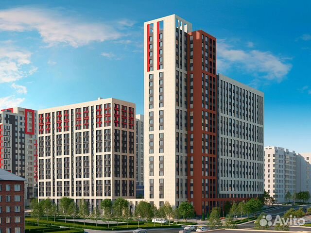 1-к квартира, 38.9 м², 10/24 эт. 1-к квартира, 38.9 м², 10/24 эт.