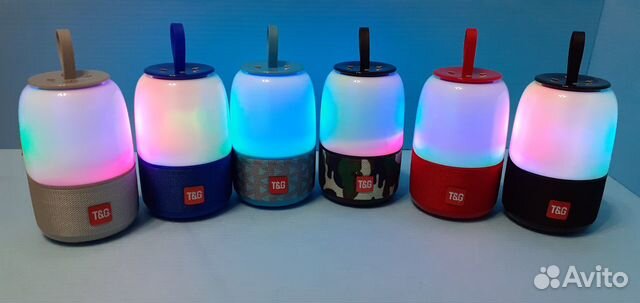 Колонка TG Light Capsule, новая система, 6 цветов