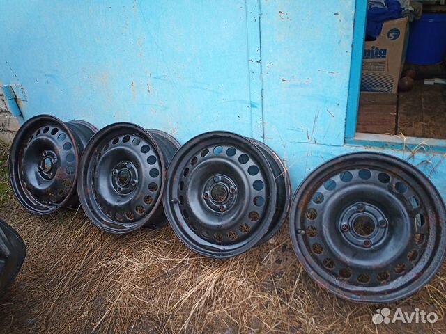 Диски R14 KIA RIO Hyundai Solaris Диски R14 KIA RIO Hyundai Solaris