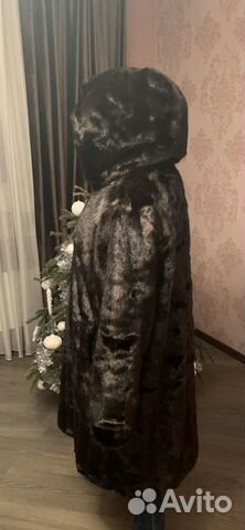Шуба из искусственного меха