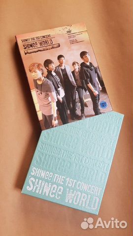 DVD CD shinee THE 1ST concert shinee world DVD CD shinee THE 1ST concert shinee world