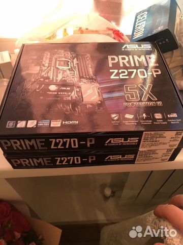 Материнская плата Asus prime z270-p Материнская плата Asus prime z270-p