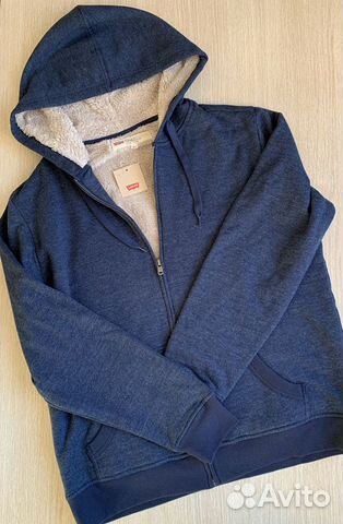 levi's sherpa hoodie