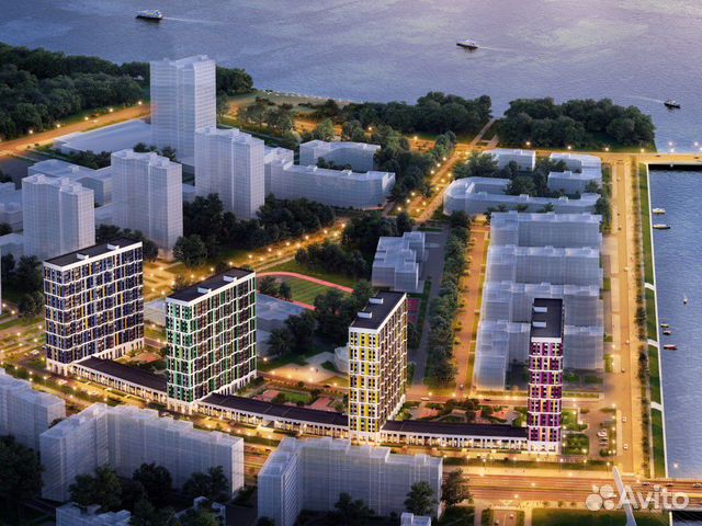 1-к квартира, 43.6 м², 5/22 эт.