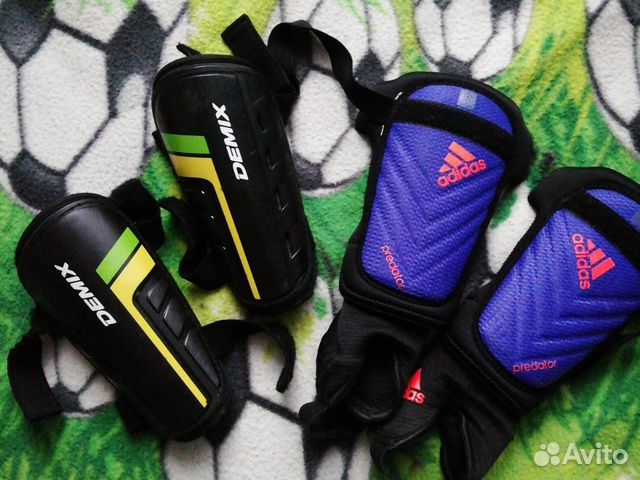 Футбольные щитки найк Demix, Adidas