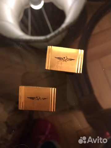 Запонки винтажные Аэрофлот, 70-е годы