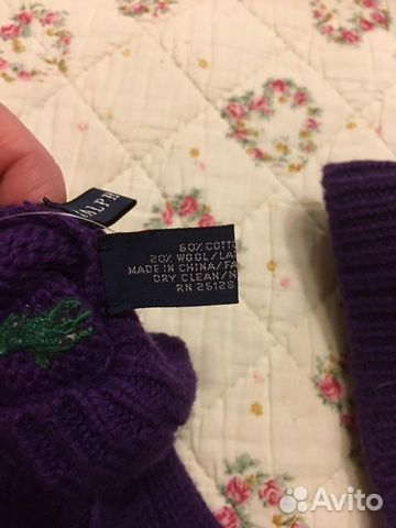 Шапка перчатки новые Ralph Lauren