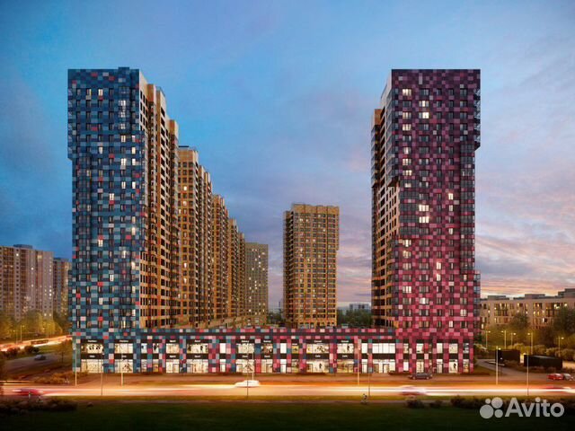 1-к квартира, 34.7 м², 4/25 эт. 1-к квартира, 34.7 м², 4/25 эт.