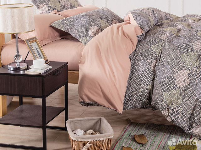 Постельное белье Евро из сатина люкс