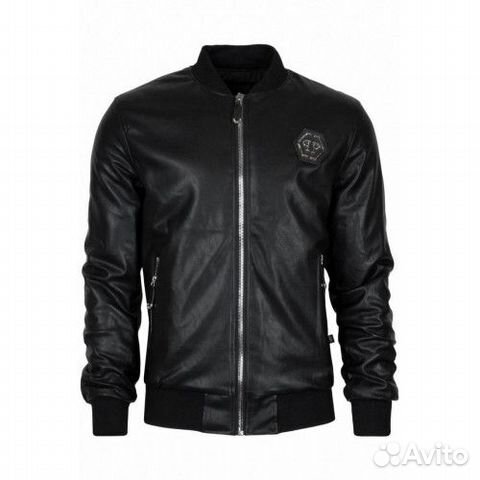 Кожаная куртка Design Tiger черная Кожаная куртка Design Tiger черная