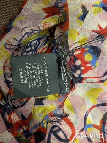 Шарф шаль Alexander McQueen оригинал