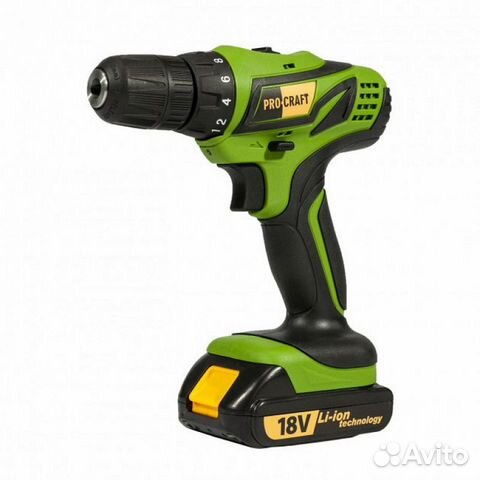 Акк. дрель PA18Pro procraft Акк. дрель PA18Pro procraft