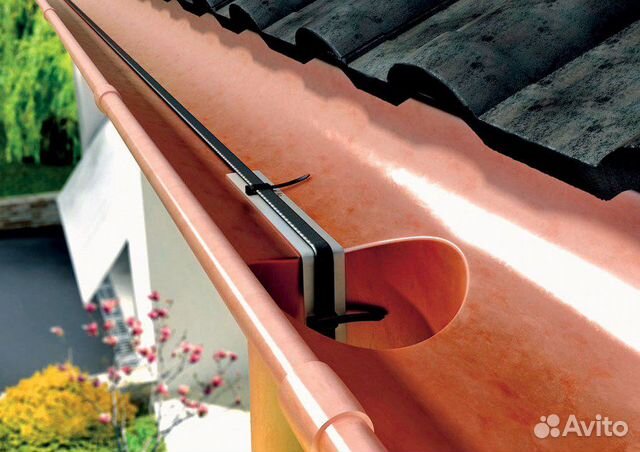 Греющий кабель для водостока 40 Вт/м (Экранирован) Греющий кабель для водостока 40 Вт/м (Экранирован)