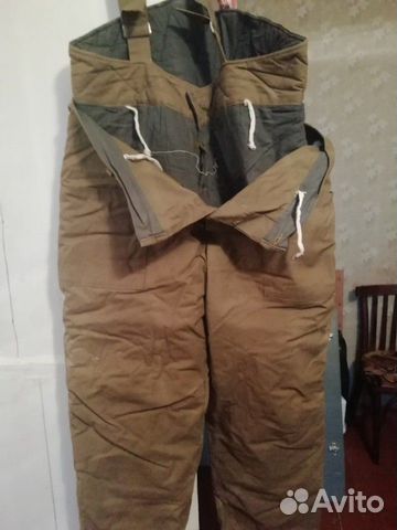 Бюки ватные, новые. Верх снимается