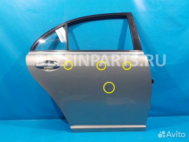 Дверь задняя правая toyota Avensis (T25) 2003-2008 Дверь задняя правая toyota Avensis (T25) 2003-2008