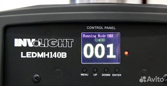 Светодиодная голова involight LED MH140B Светодиодная голова involight LED MH140B