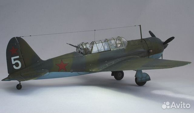 Модель самолёта Су-2 Модель самолёта Су-2