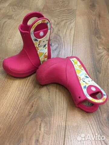 Сапоги резиновые crocs c6