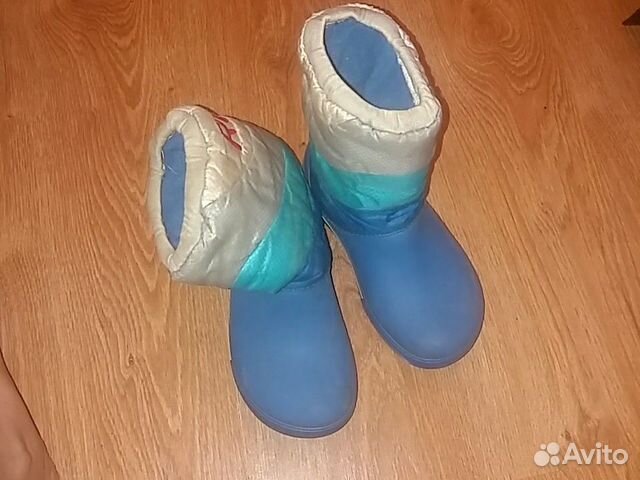Резиновые сапоги с утеплением