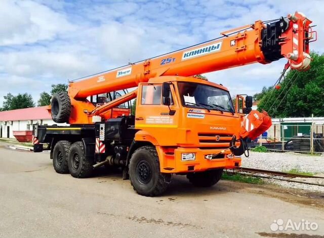 Услуги / Аренда Автокрана 25 т 28 м ндс, вездеход