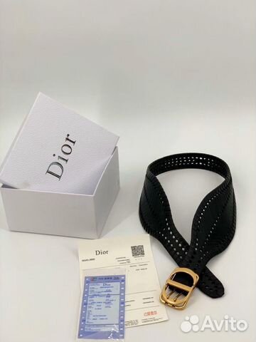 Новый женский ремень пояс кожа Christian Dior