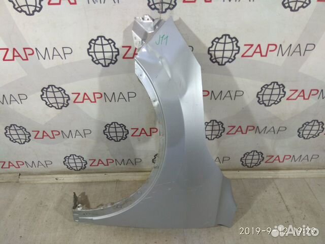 Крыло переднее левое Nissan Qashqai J11 Крыло переднее левое Nissan Qashqai J11