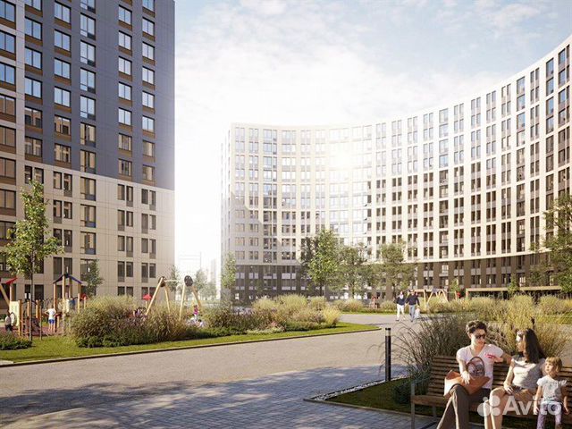 1-к квартира, 31.8 м², 3/13 эт. 1-к квартира, 31.8 м², 3/13 эт.