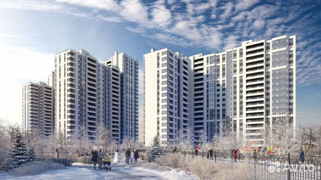 2-к квартира, 55.4 м², 3/24 эт. 2-к квартира, 55.4 м², 3/24 эт.