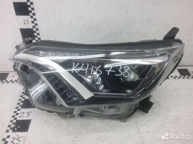 Фара перед лев Toyota RAV4 CA40 Restail галоген