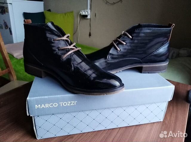 marco tozzi blue shoes