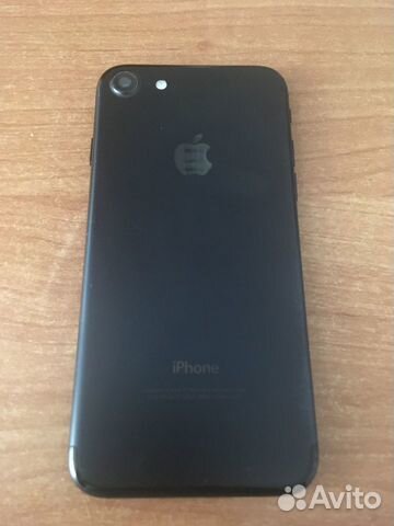 iPhone 7 Matte Black 32 гб iPhone 7 Matte Black 32 гб